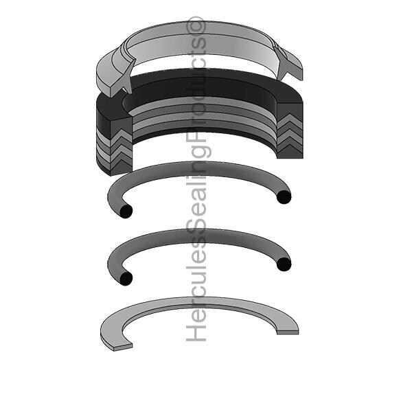 Hyster - After Market Parts Hydraulic Cylinder Repair Kit- 1-3/4 ROD 148414 - main
